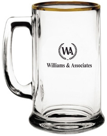 15 oz. Glass Tankard