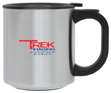 12 oz. Stainless Steel City Coffee Mug