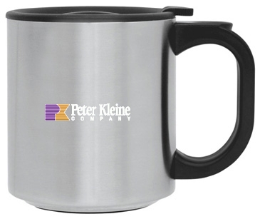 12 oz. Stainless Steel City Coffee Mug