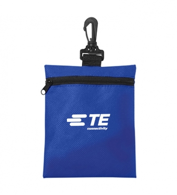 Non-Woven Zippered Pouch