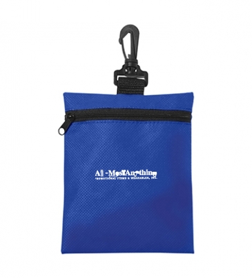 Non-Woven Zippered Pouch