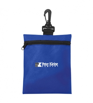 Non-Woven Zippered Pouch