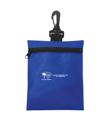 Non-Woven Zippered Pouch
