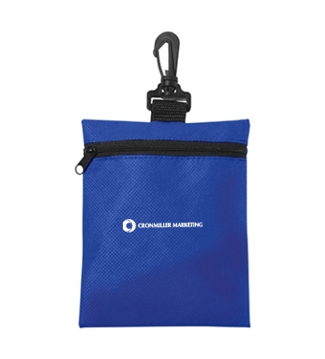 Non-Woven Zippered Pouch