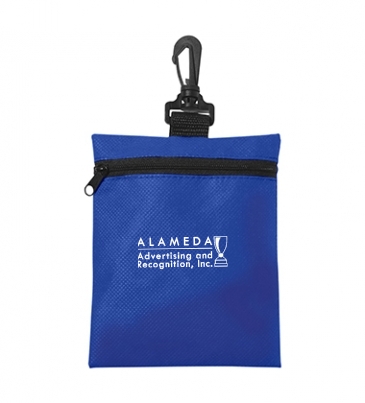 Non-Woven Zippered Pouch