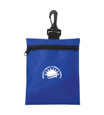 Non-Woven Zippered Pouch