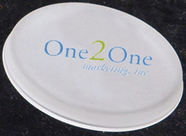 Crystal Ice Oval Paperweight
