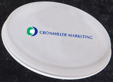 Crystal Ice Oval Paperweight