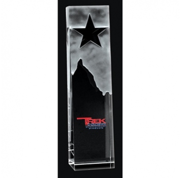 Optical Crystal Star Tower