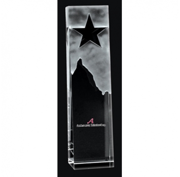 Optical Crystal Star Tower