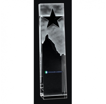 Optical Crystal Star Tower