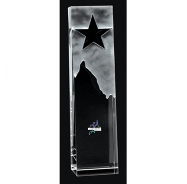 Optical Crystal Star Tower