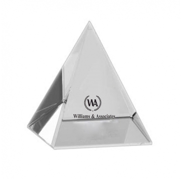 Small Pyramid Paperweight