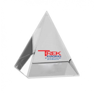 Large Pyramid Paperweight