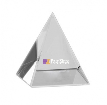Large Pyramid Paperweight