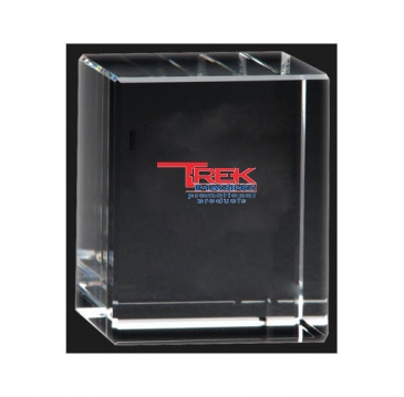 Large Cube Paperweight