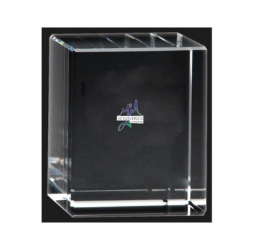 Large Cube Paperweight