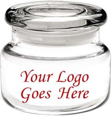 8 oz. Apothecary Jar with Flat Lid