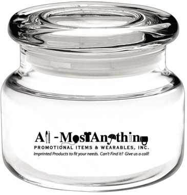 8 oz. Apothecary Jar with Flat Lid