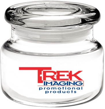 8 oz. Apothecary Jar with Flat Lid