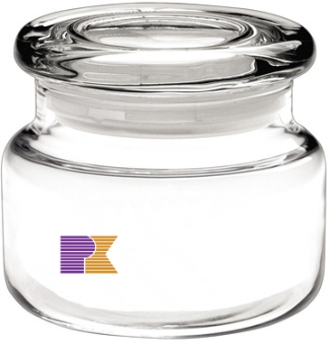 8 oz. Apothecary Jar with Flat Lid