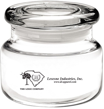 8 oz. Apothecary Jar with Flat Lid