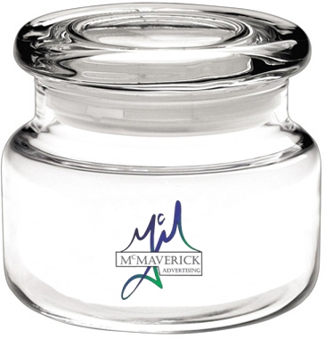 8 oz. Apothecary Jar with Flat Lid