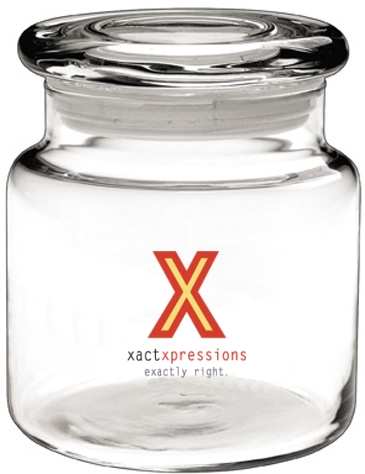 16 oz. Apothecary Jar with Flat Lid