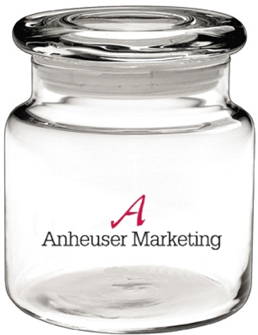 16 oz. Apothecary Jar with Flat Lid