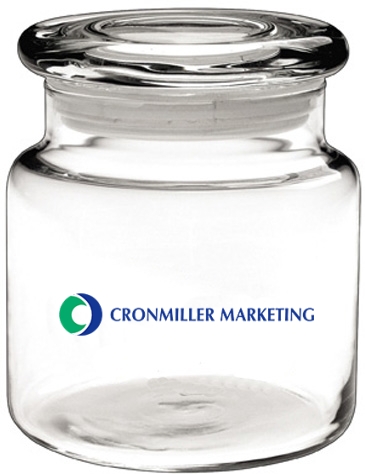 16 oz. Apothecary Jar with Flat Lid