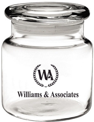 16 oz. Apothecary Jar with Flat Lid