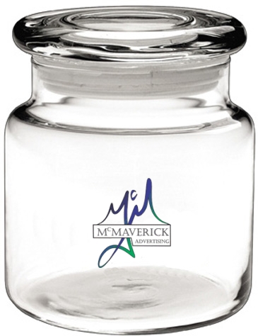 16 oz. Apothecary Jar with Flat Lid