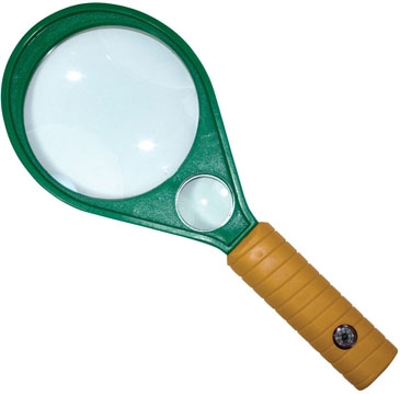 Large Magnifier with Compass