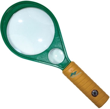 Large Magnifier with Compass