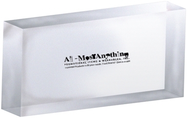 Customizable Resin Paperweight