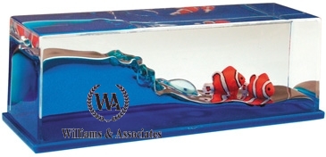 Clownfish Wave Paperweight