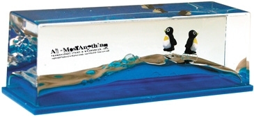 Penguin Wave Paperweight