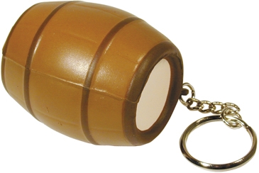 Barrel Keyring Stress Reliever