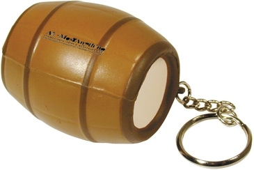 Barrel Keyring Stress Reliever