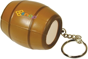 Barrel Keyring Stress Reliever