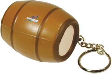 Barrel Keyring Stress Reliever