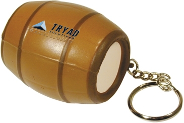 Barrel Keyring Stress Reliever