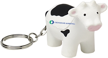 Cow Keyring Stress Reliever