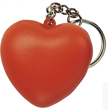 Heart Keyring Stress Reliever