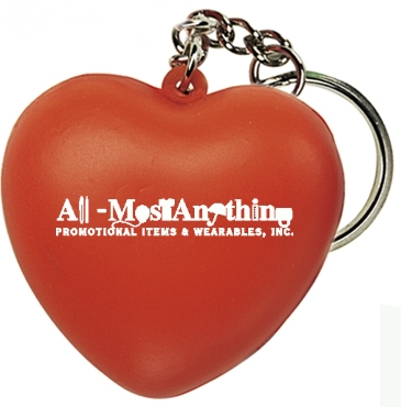 Heart Keyring Stress Reliever