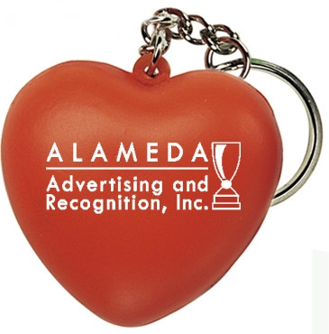 Heart Keyring Stress Reliever
