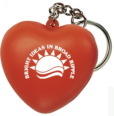 Heart Keyring Stress Reliever