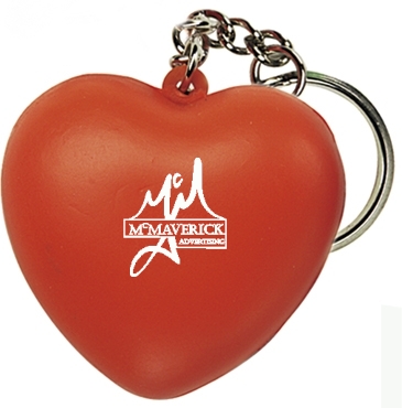 Heart Keyring Stress Reliever