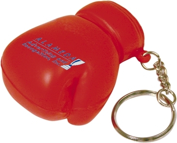 Boxing Glove Stress Reliever Keyring