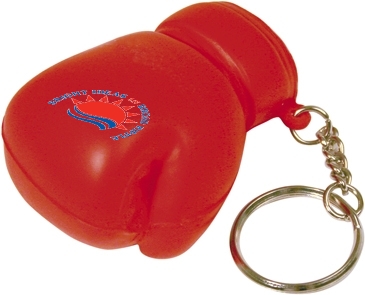 Boxing Glove Stress Reliever Keyring